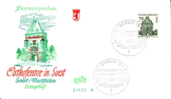 Západní Berlín FDC 0279 ● - 1965